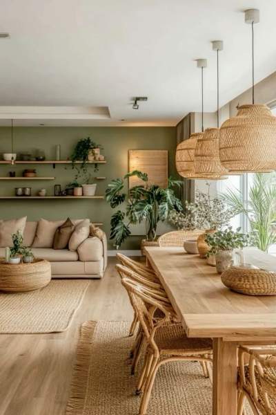 Idées déco bois salon