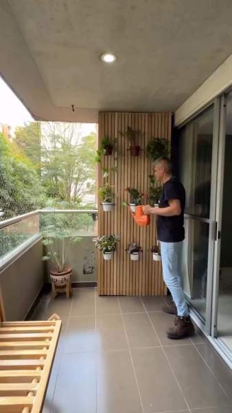 Optimiser espace petit balcon