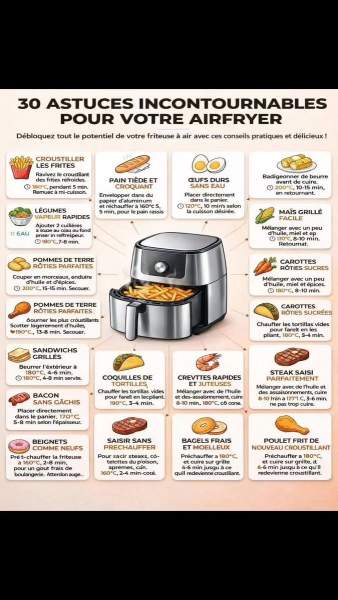 Inconvénients de l'air fryer
