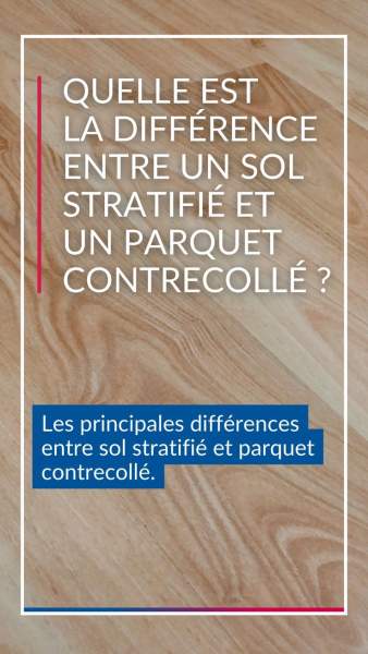 Parquet stratifié élégant et durable