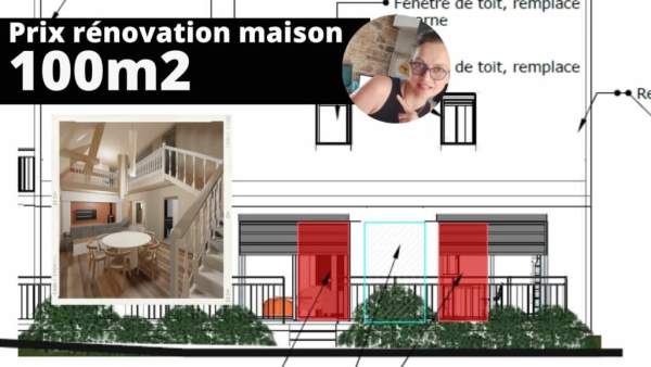 prix rénovation maison 100m2