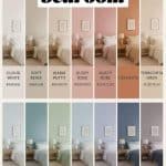 Quelle couleur pour une chambre adulte apaisante ?