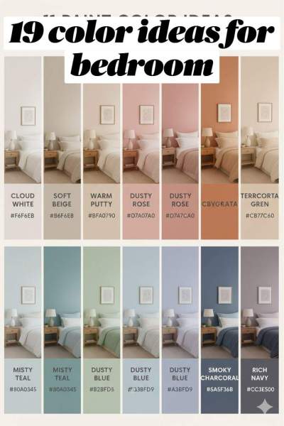Couleur apaisante pour chambre