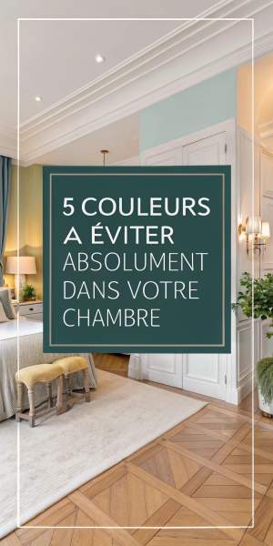 Couleur apaisante pour chambre