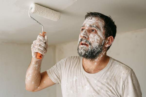 Peindre plafond sans trace