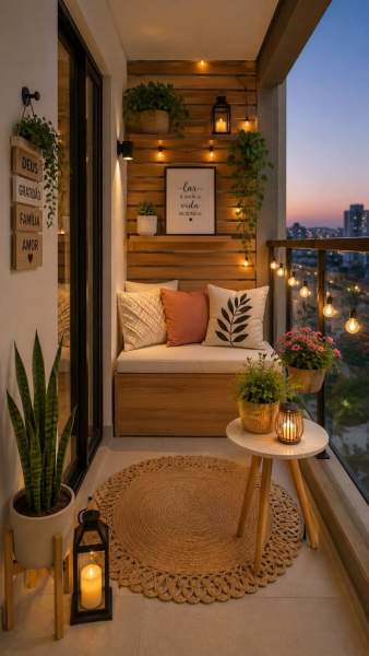 Aménager petit balcon pratique