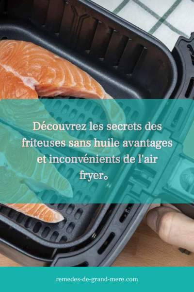 Avantages de l'air fryer
